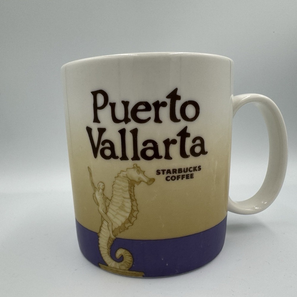 Starbucks 2009 Puerto Vallarta 1 Malecon Seahorse Global Icon Collector Series